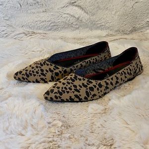 SEVEN 🐯 Leopard Print Knit Flat
